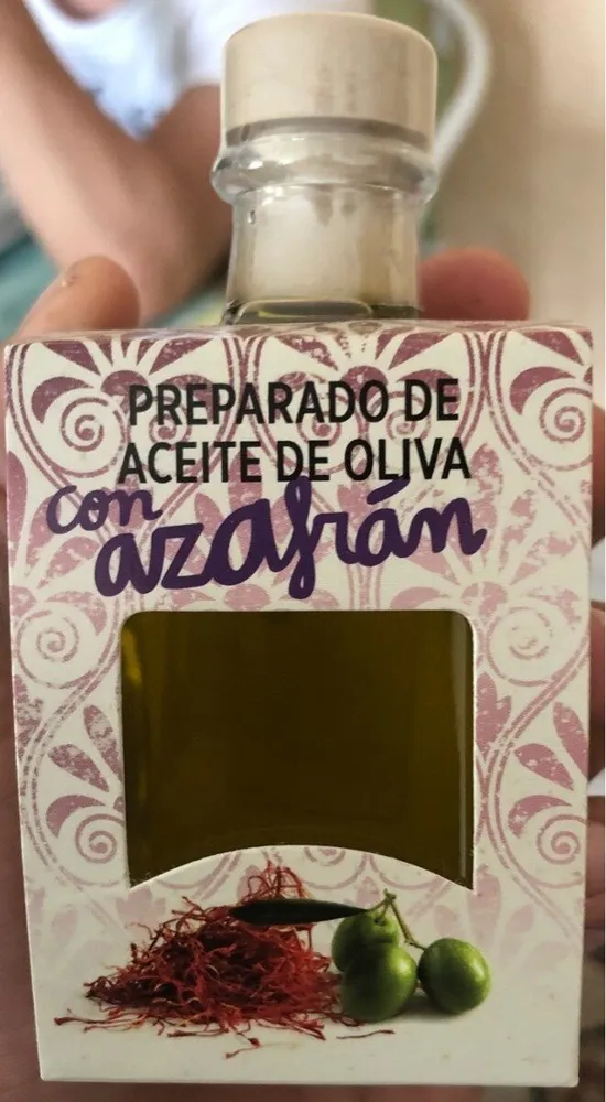 Huile d'olive au safran