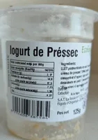 Iogurt de préssec