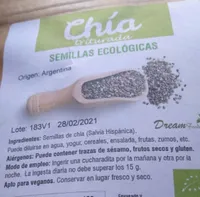 Chía triturada