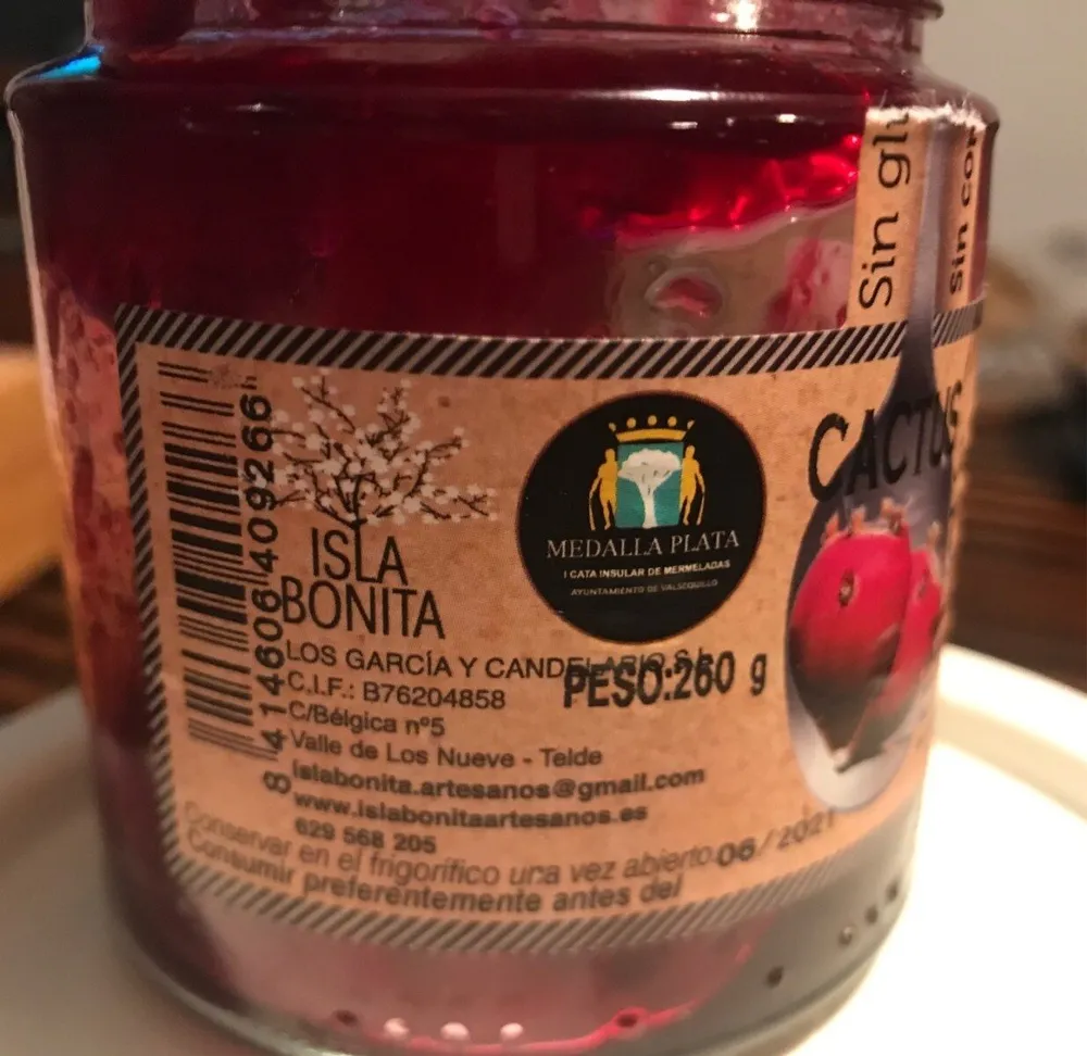 Mermelada de Tuno Indio