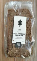 Pan de tres cereales y lino