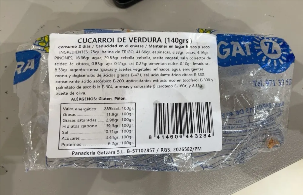 Cucarroi de verdura