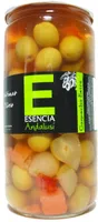 Aceitunas verdes aliñadas a la gazpacha "Esencia Andalusí"