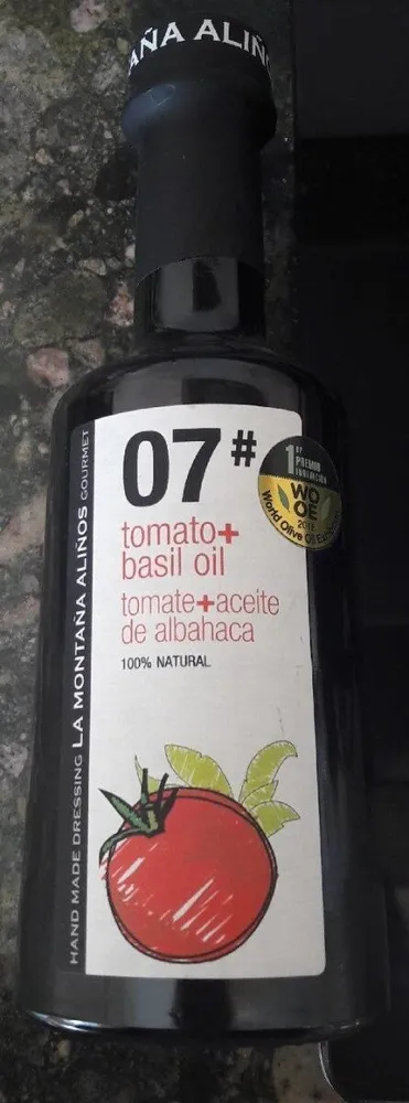 Tomate+aceite de albahaca