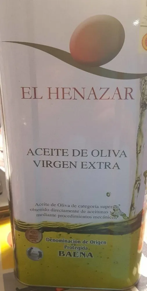 Aceite de oliva virgen extra El Henazar