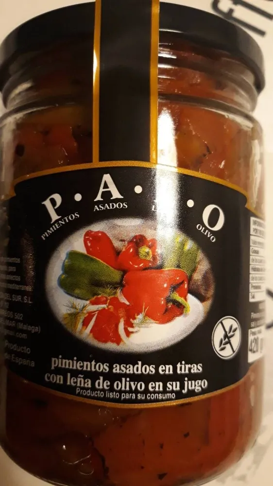 Pimientos asados