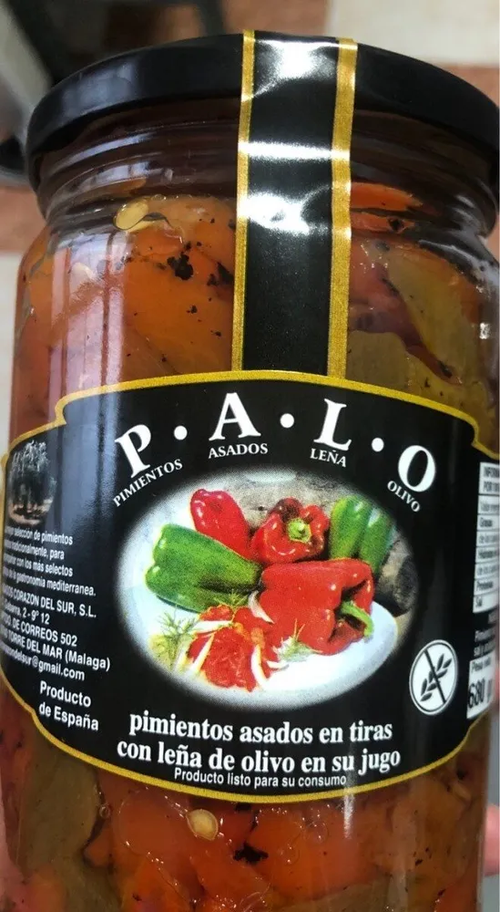Pimientos asados