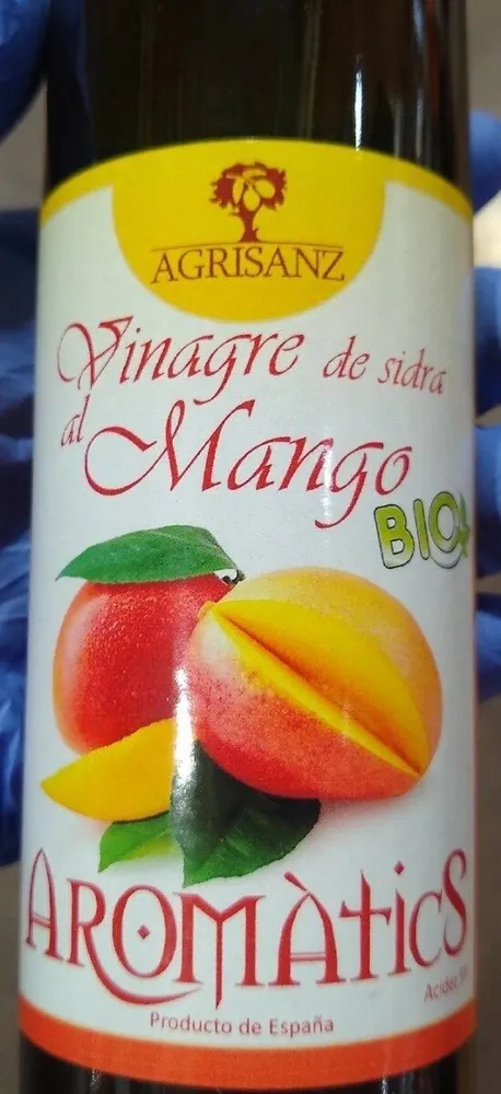 Vinagre de sidra y mango