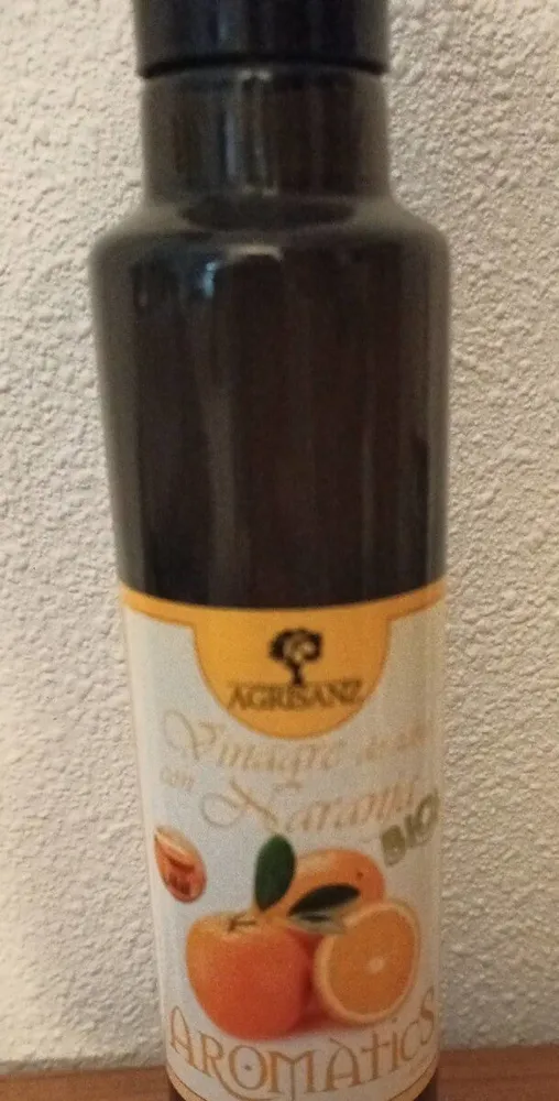 Vinagre se sidra con naranja