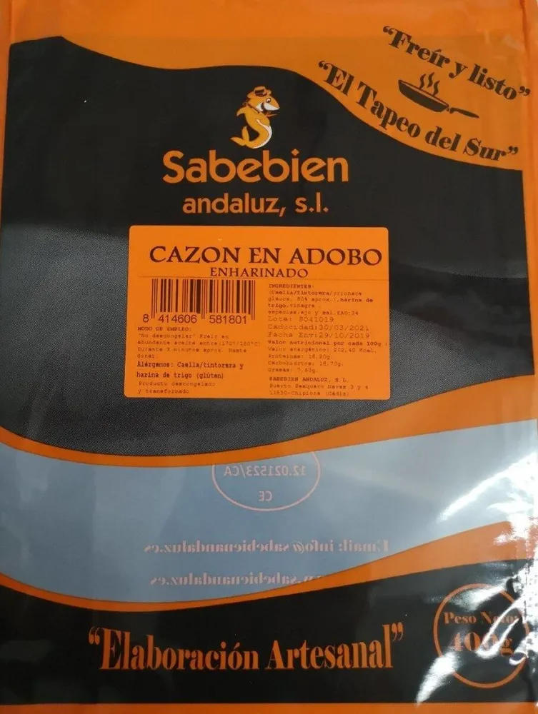 Cazón en adobo enharinado
