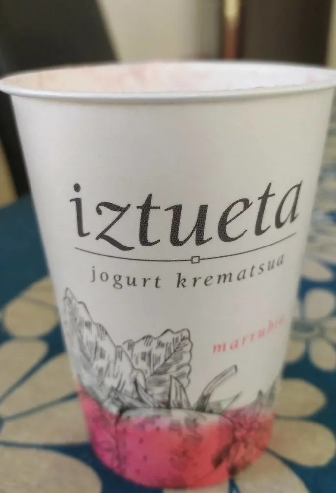 Yogur artesano de fresa