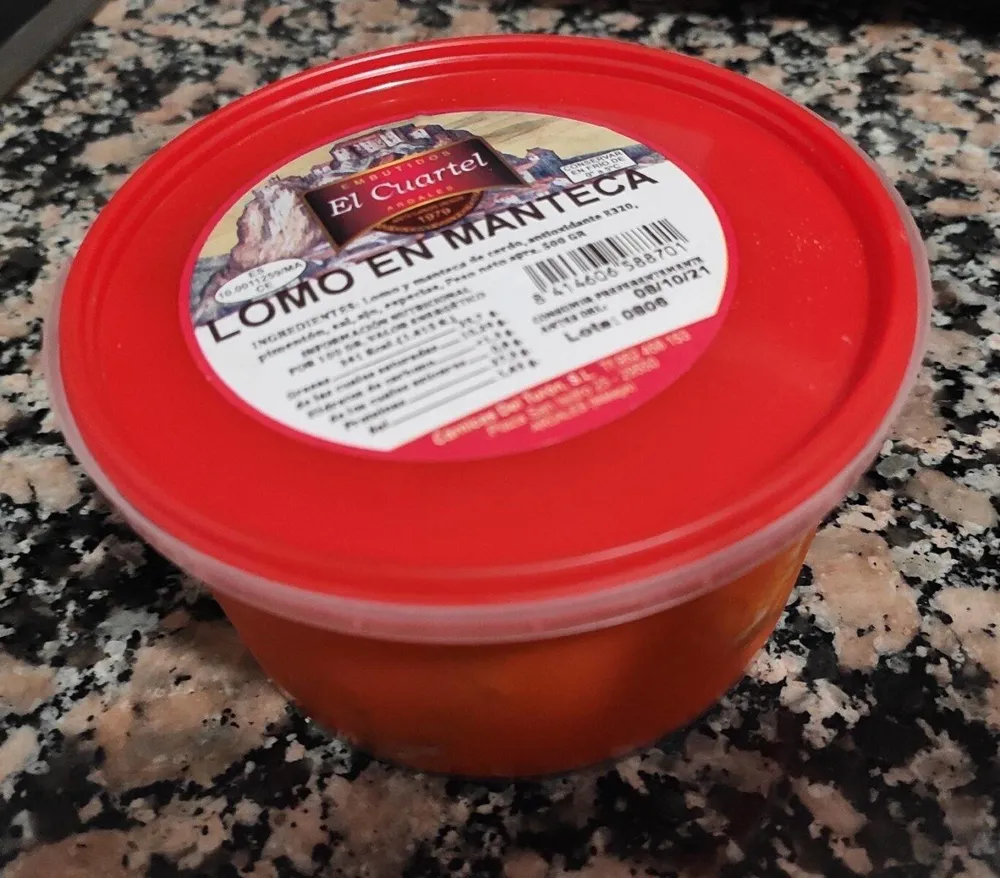 Lomo en manteca