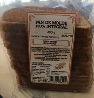 Pan de molde 100% integral