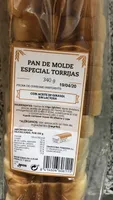 Pan de molde especial Torrijas