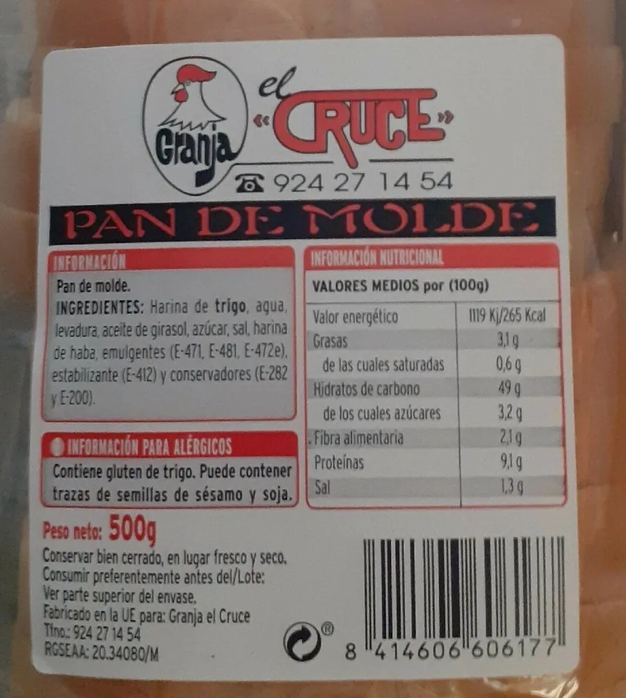Pan de molde