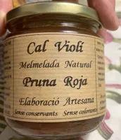 Mermelada natural pruna roja