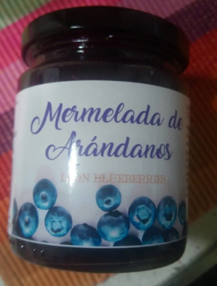 Mermelada de arandanos