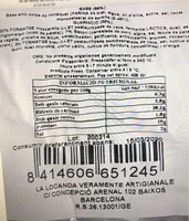 Pizza de pernil dolç