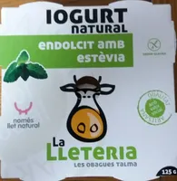 Iogurt natural amb estevia