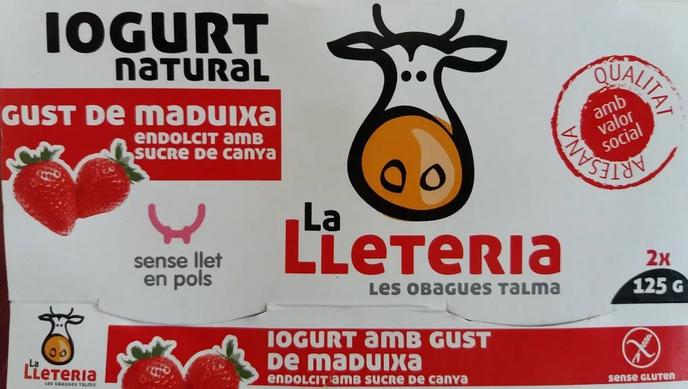 Iogurt maduixa