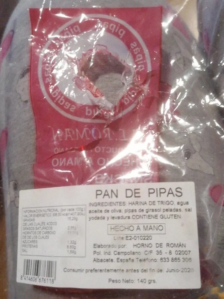 Pan de pipas