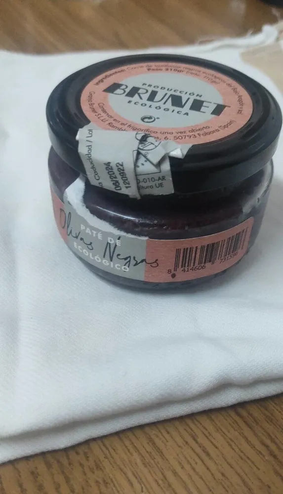 Paté olivas negras