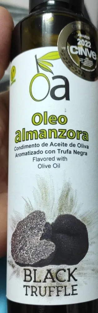 Aceite aromatizado con trufa negra