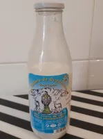 Leche entera de cabra fresca pasteurizada