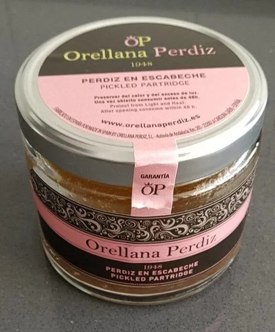 Perdiz en escabeche