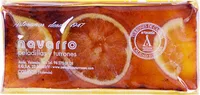 Turrón de yema tostada con naranja