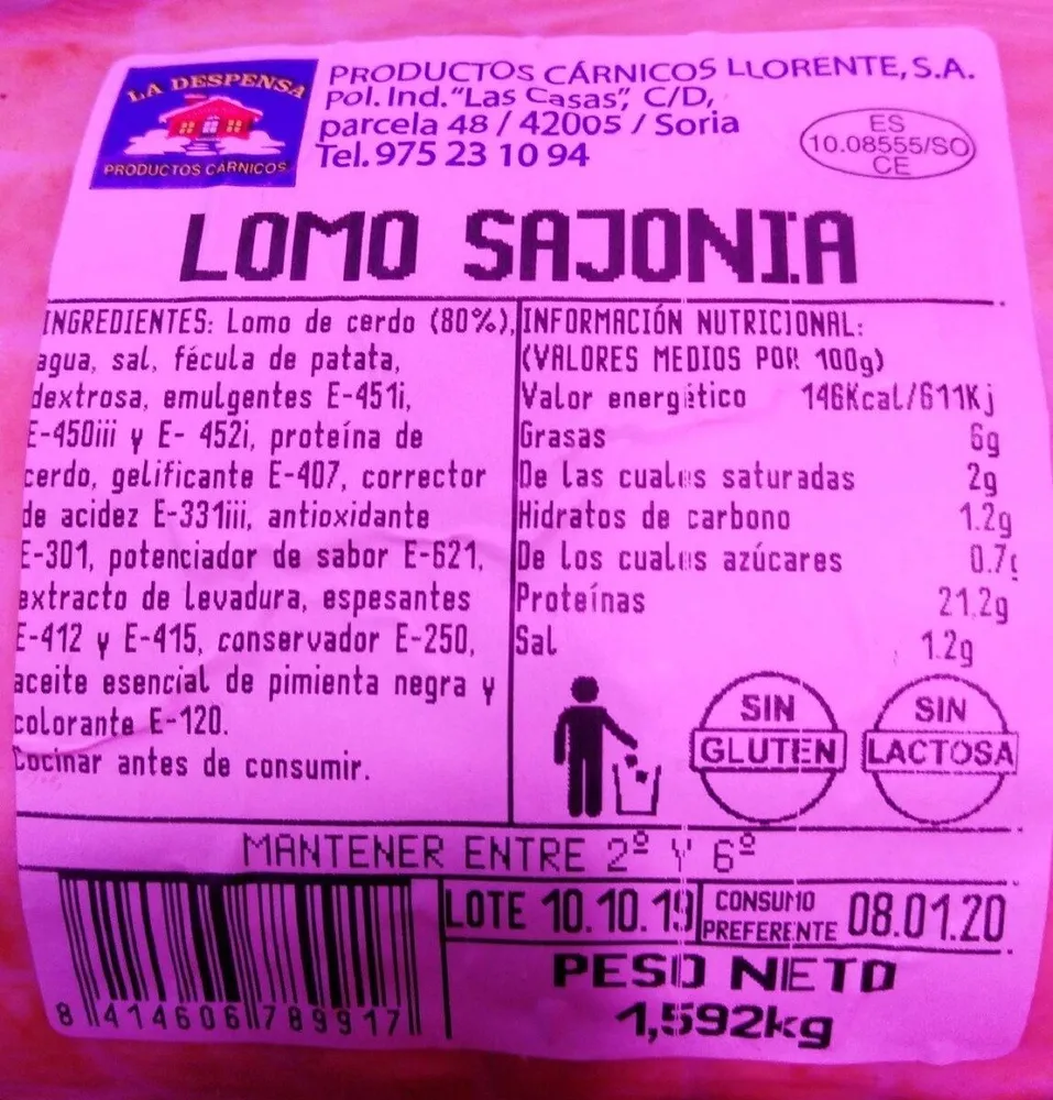 Lomo sajonia