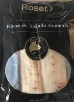 Filetes de anguila ahumada