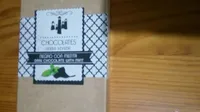 Chocolate negro con menta