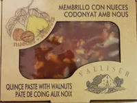 Membrillo con nueces