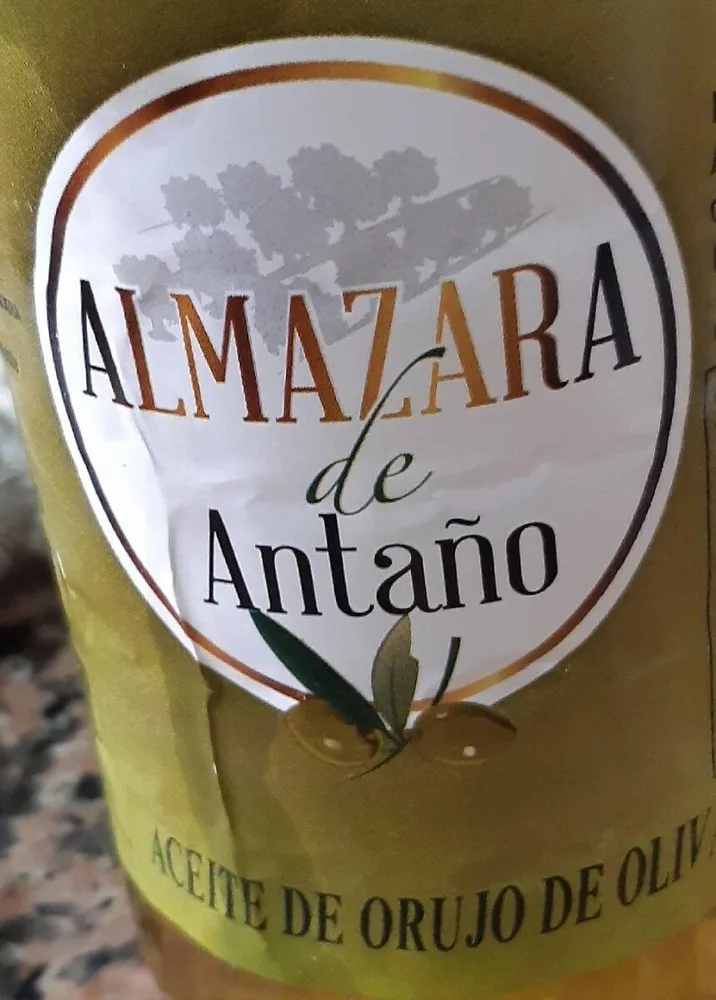 Aceite de orujo de oliva