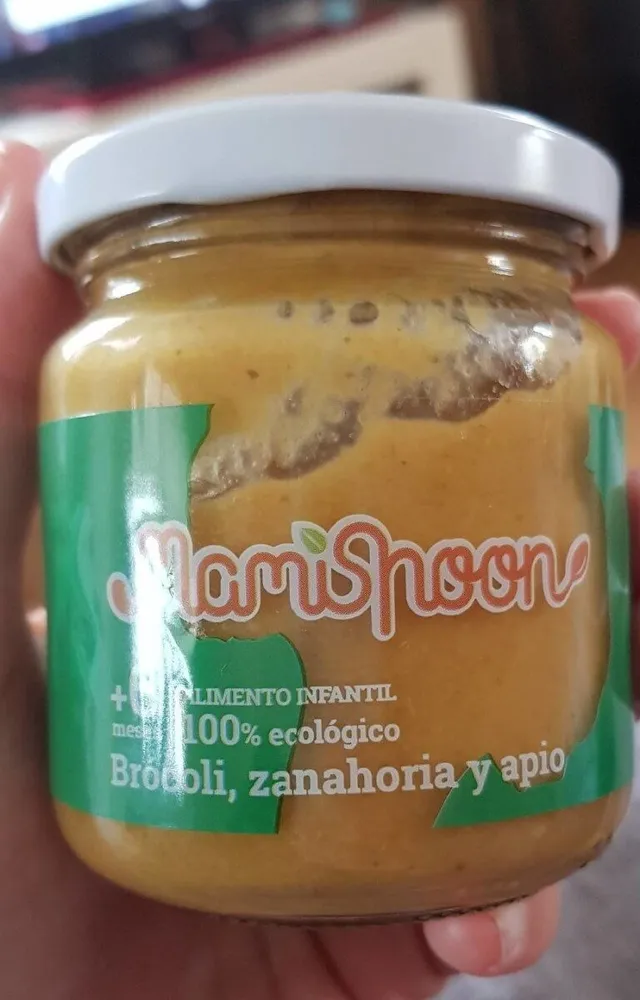 Potito brócoli, zanahoria y apio