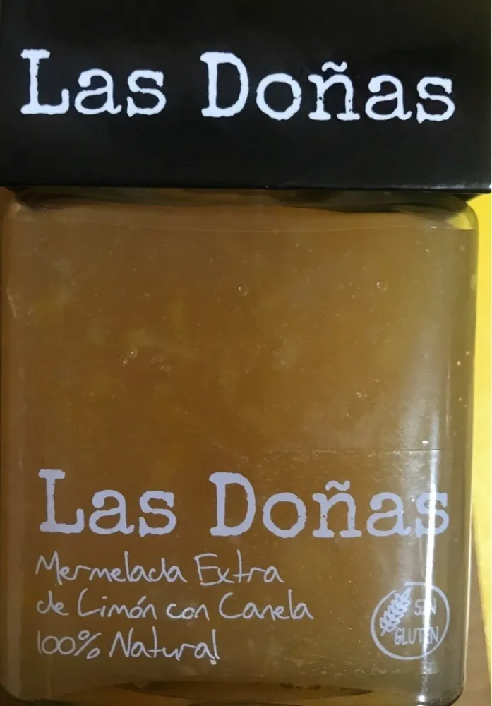 Mermelada extra de limón con canela