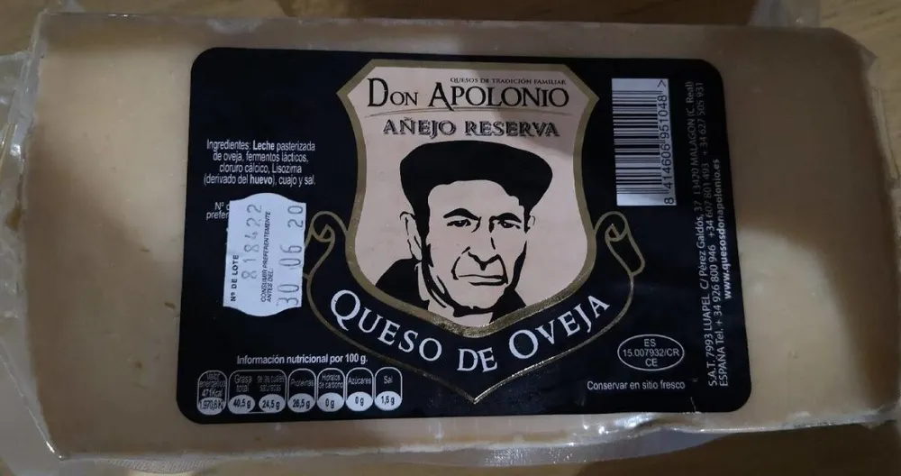 Queso de Oveja Añejo Reserva