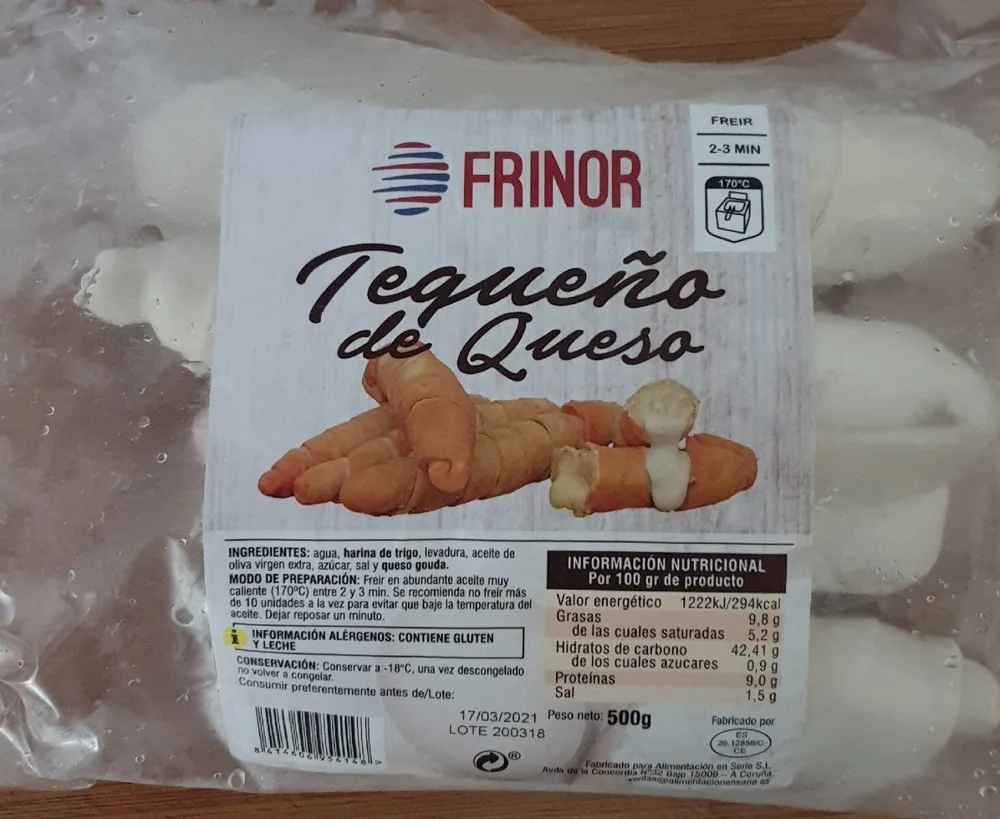 Tequeños de queso