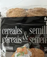 Pan tostado cereales y semillas