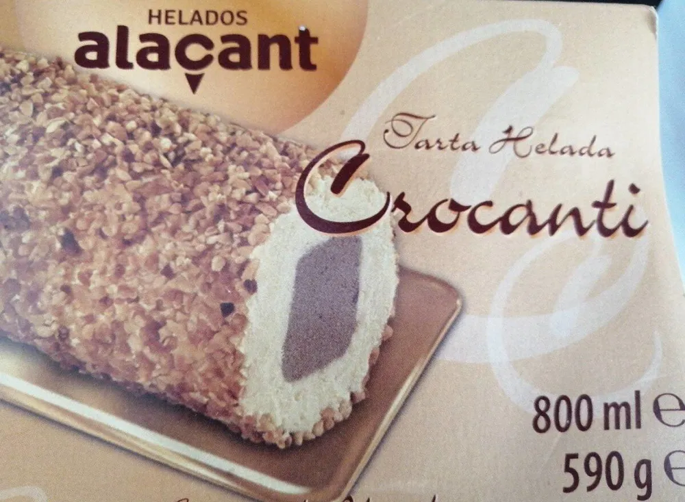 Tarta helada Crocanti