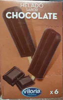 Helado sabor chocolate