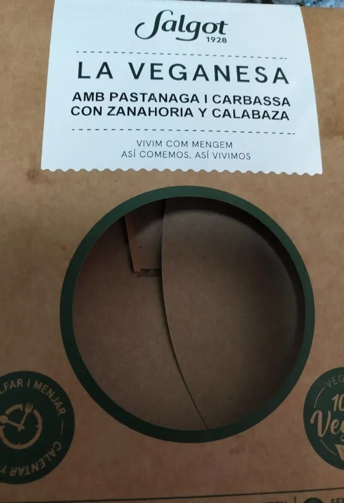 Hamburguesa de zanahoria y ca