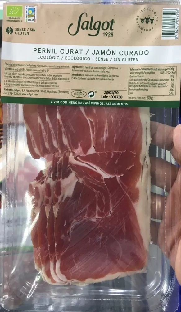 Jamón curado