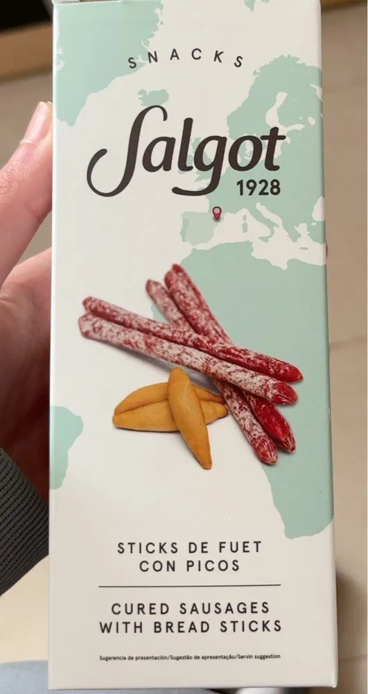 sticks de fuet con picos