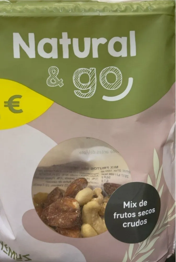 Mix de frutos secos crudos