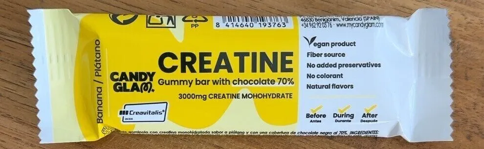 Creatine gummy bar