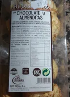 Artesanas con chocolate y almendras