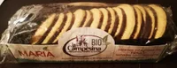 Galletas maria integrales bañadas con chocolate