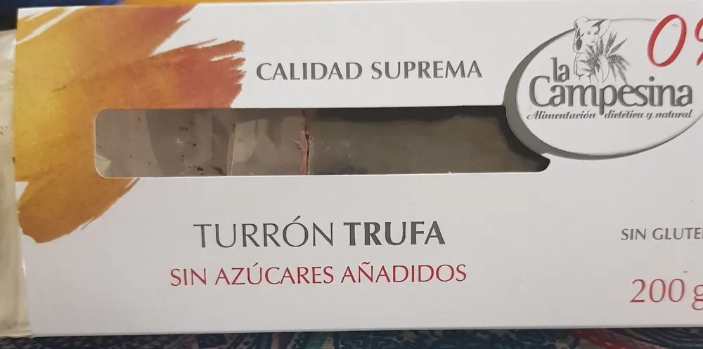 Turrón trufa